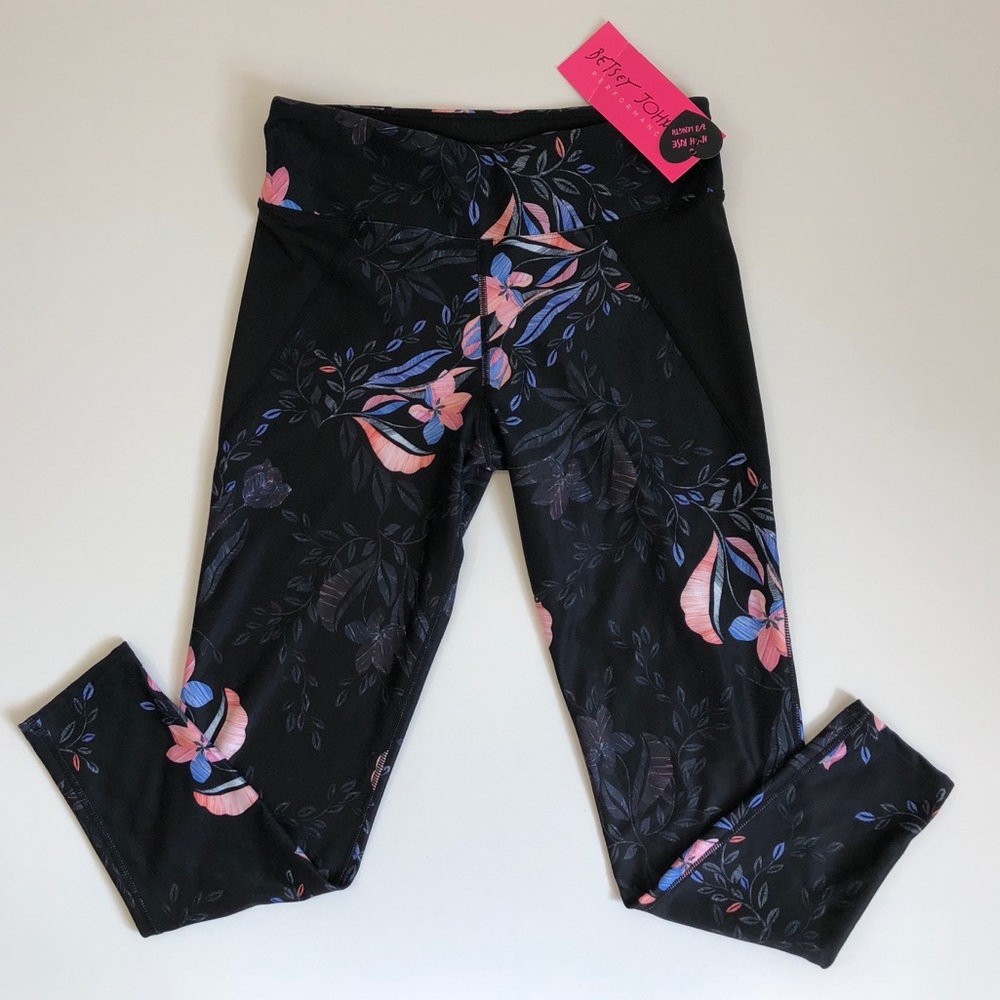 Betsey Johnson Performance Tights || NWT || S